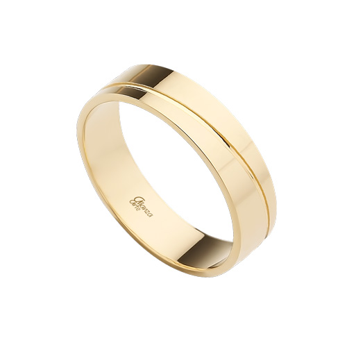 Alianza de Boda Oro Amarillo 5mm 302A Alianza de Boda Oro Amarillo 5mm 302A - Imagen 1