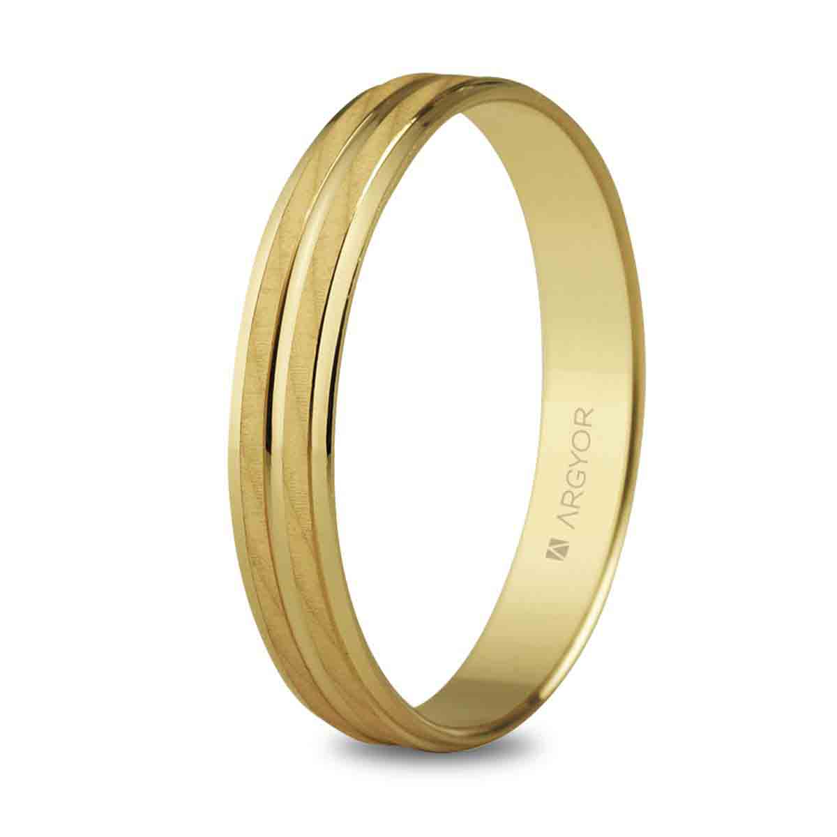 Alianza de boda Oro Amarillo 4mm 18K (5140340) - Imagen 1